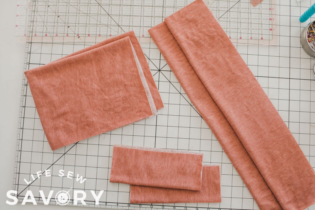 cuff pieces cut out