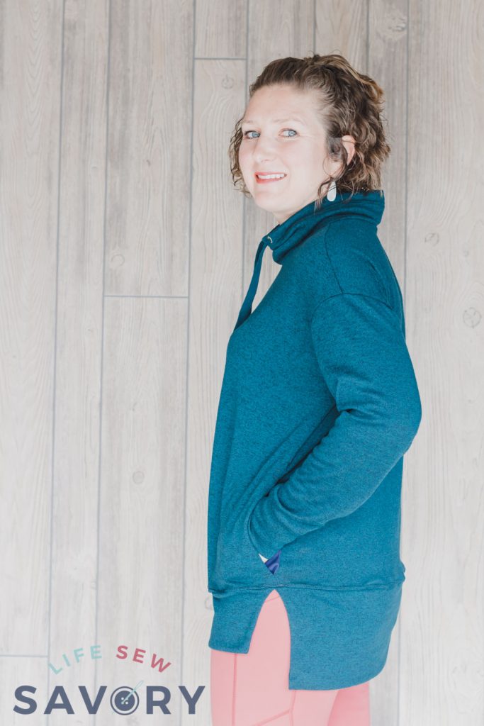 sweater knit version of top