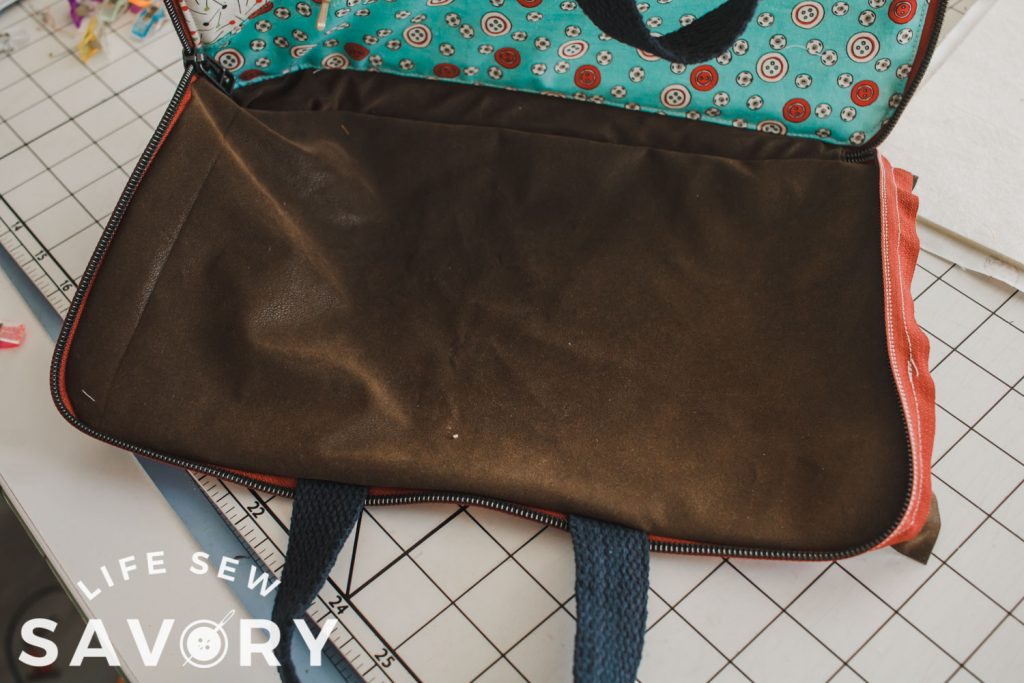 sew right side to right side of zipper