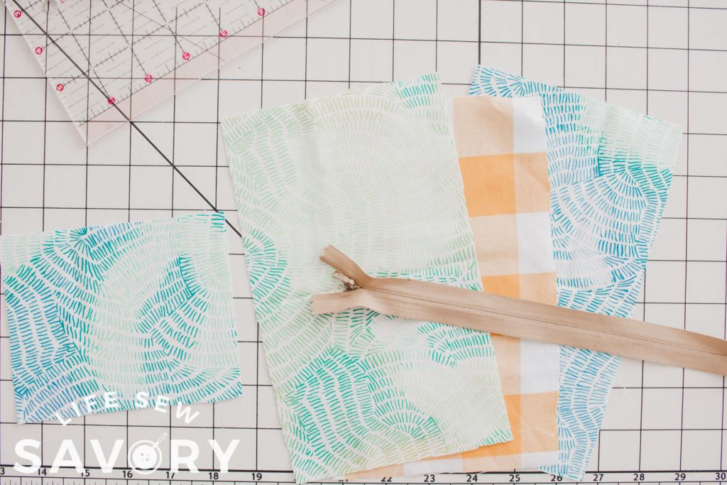 pieces for front cover