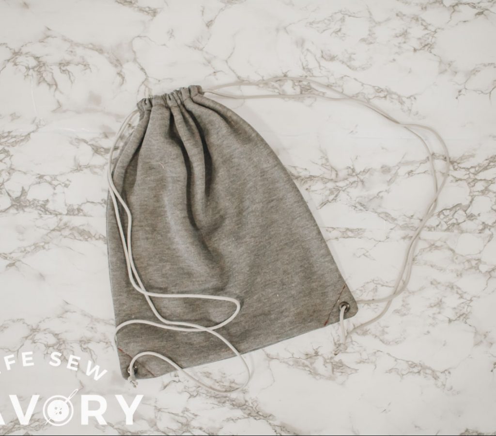 simple drawstring bag