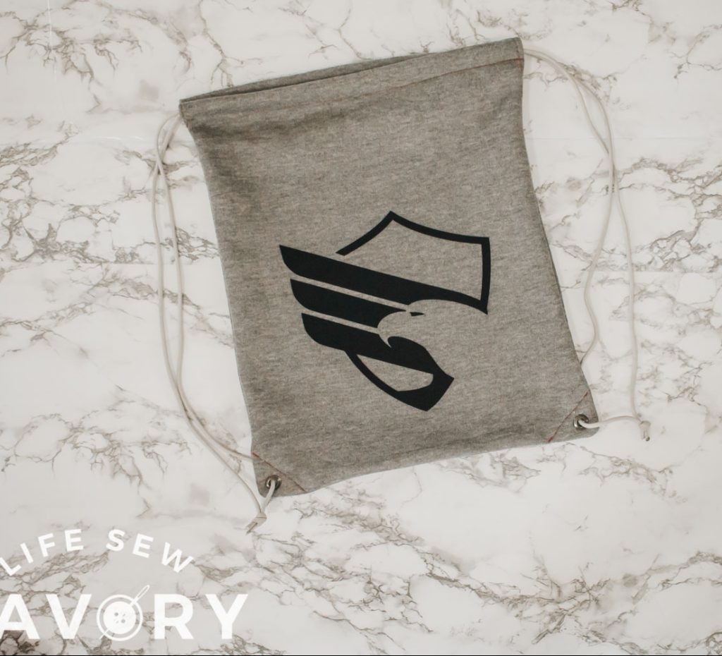 how to sew a drawstring bag in minutes