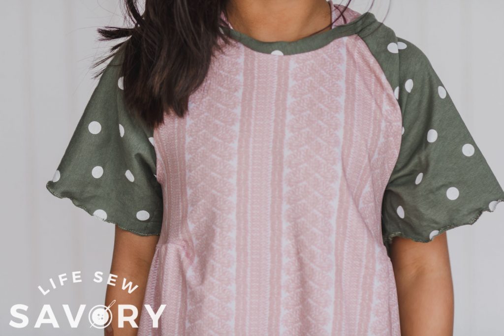 short sleeve flutter sleeve hack