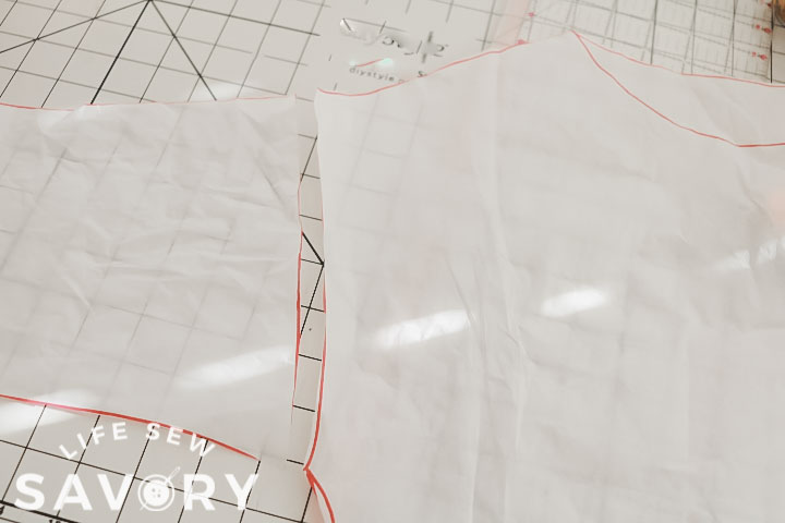 original sleeve and front