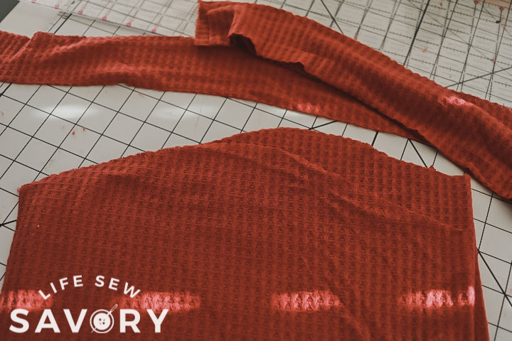 facings and front and back