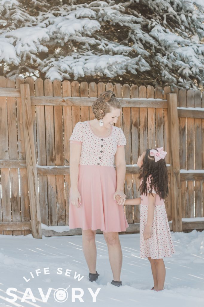 matching adult and child pdf sewing patterns