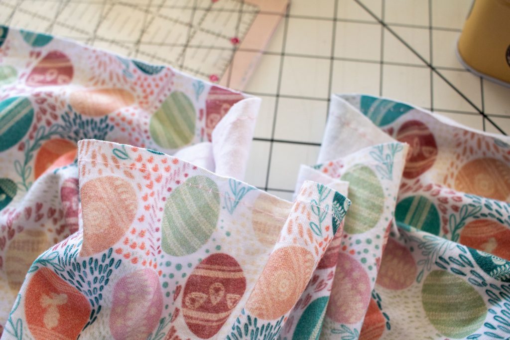 run a gathering stich on top of skirt