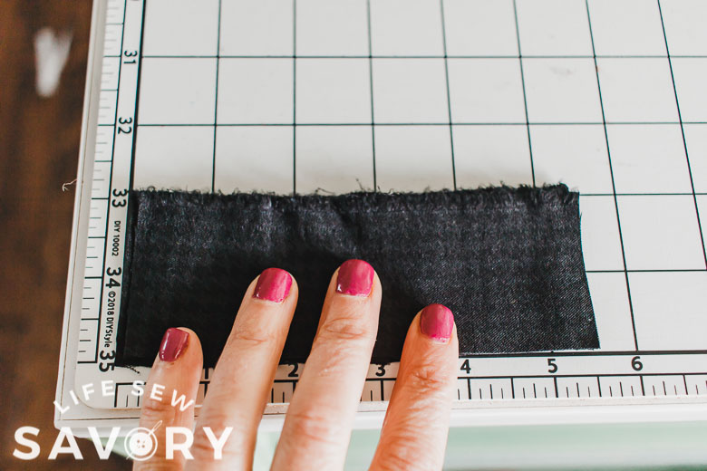 cut faux pockets