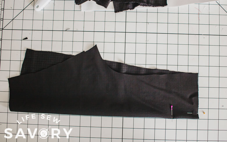 center back pleat on each side