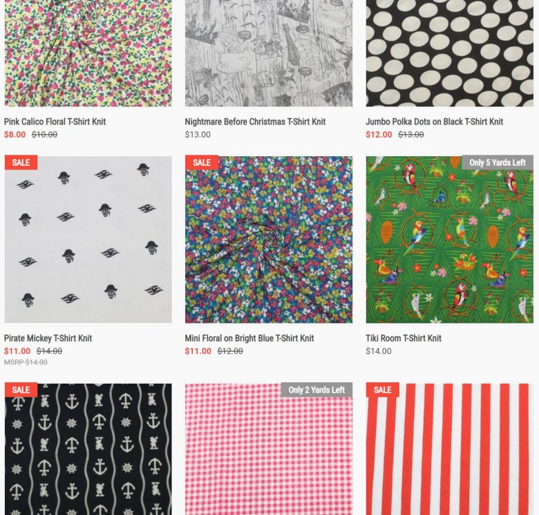 types of tshirt fabric
