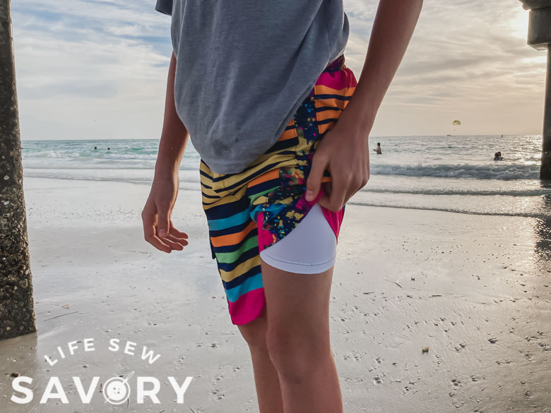 chafe free swim trunks