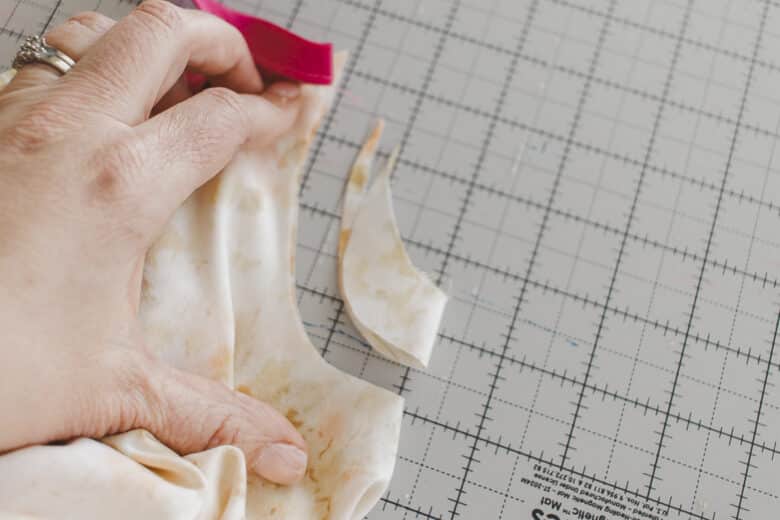 cut arm opening lower