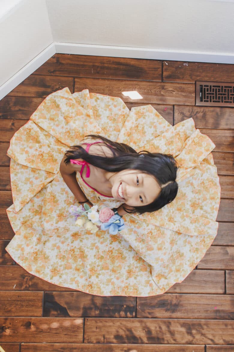 circle dress sewing tutorial