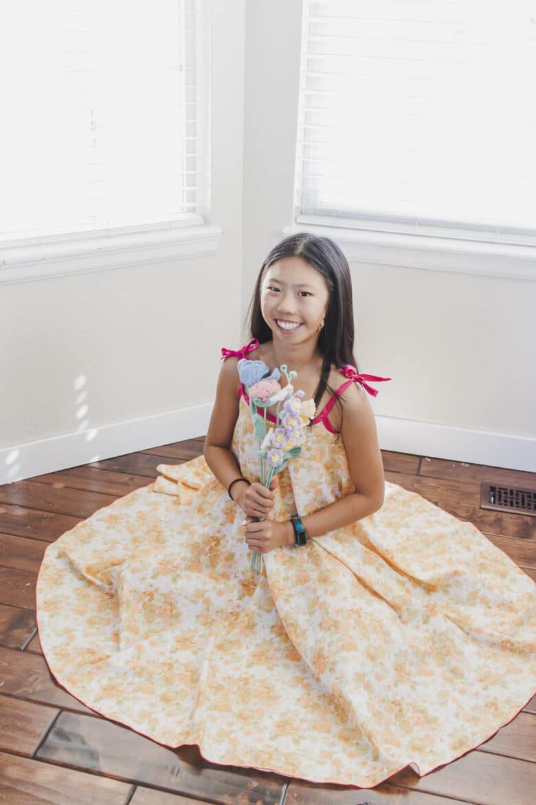 how to sew a circle dress