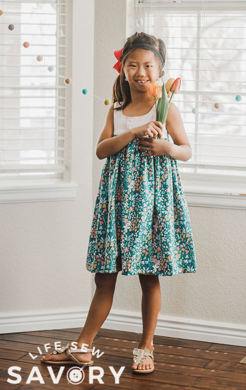 how to sew a dress with a tank top