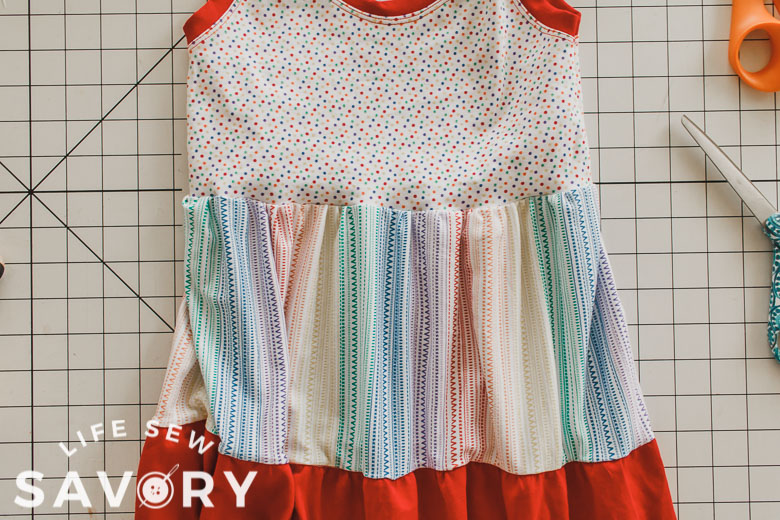 layers sewn together