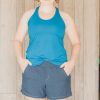 womens athletic shorts free sewing pattern