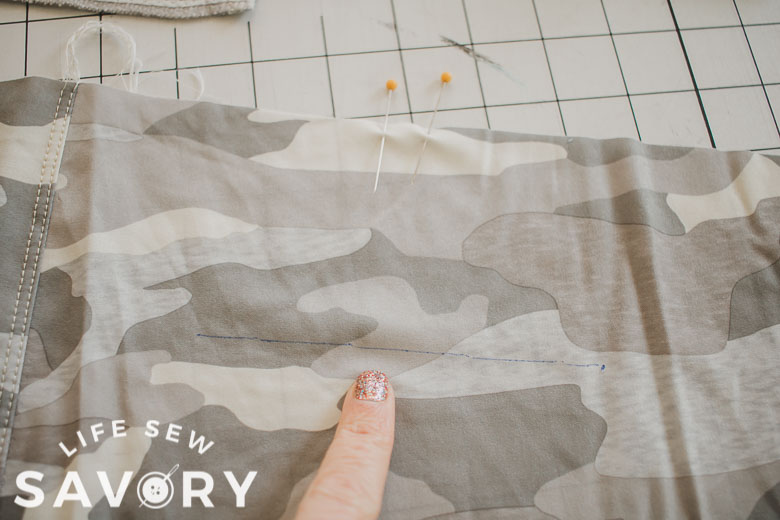 welt pocket markings