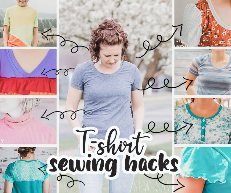 sew fun tshirts with these hacsk
