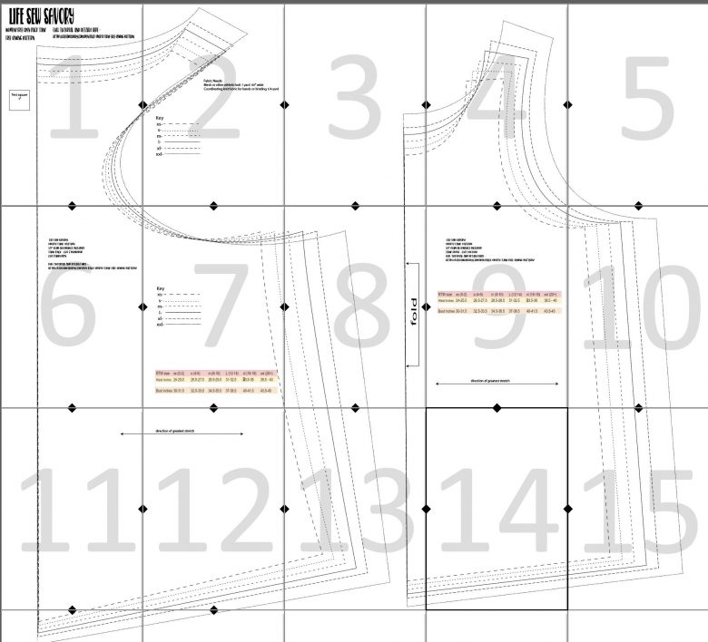 sports tank free sewing pattern sports tank layout guide