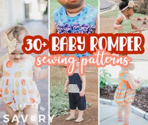 baby rompers to sew