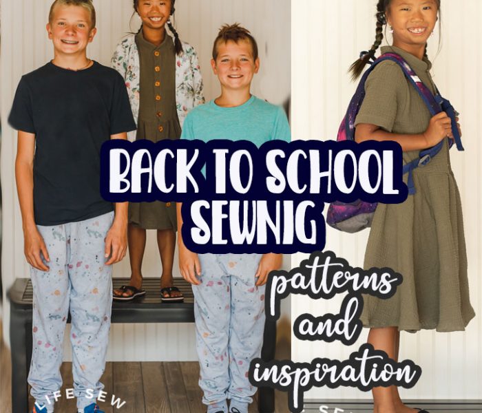 back to school sewing patterns and inspiration