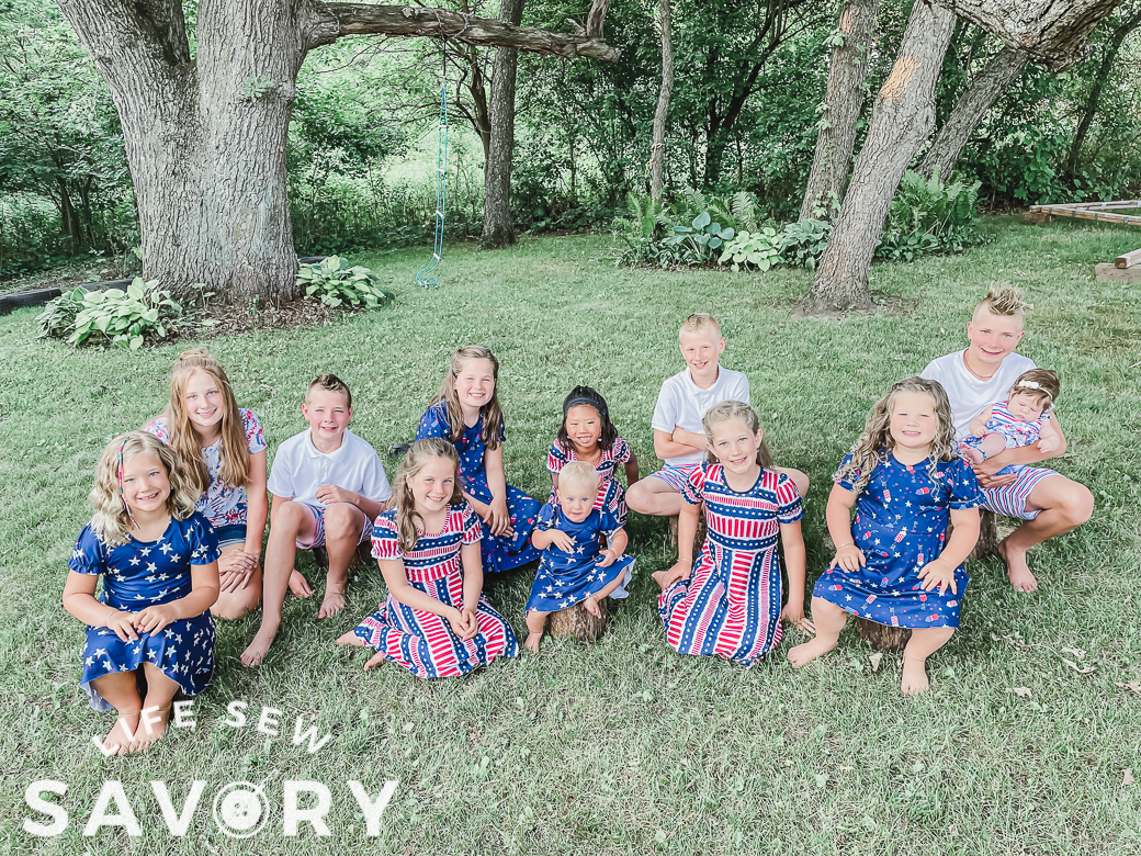 coordinating childrens clothes