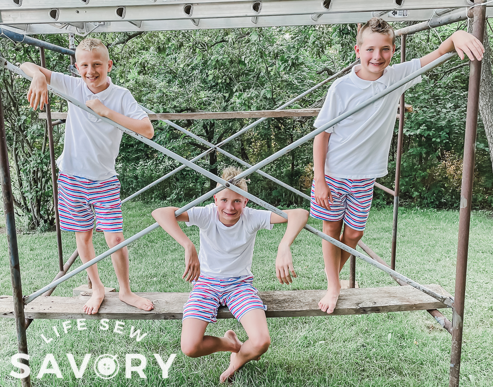 boys matching clothes
