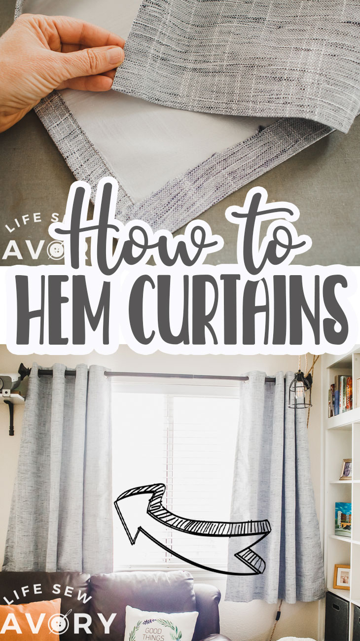 How to Hem Curtains Life Sew Savory