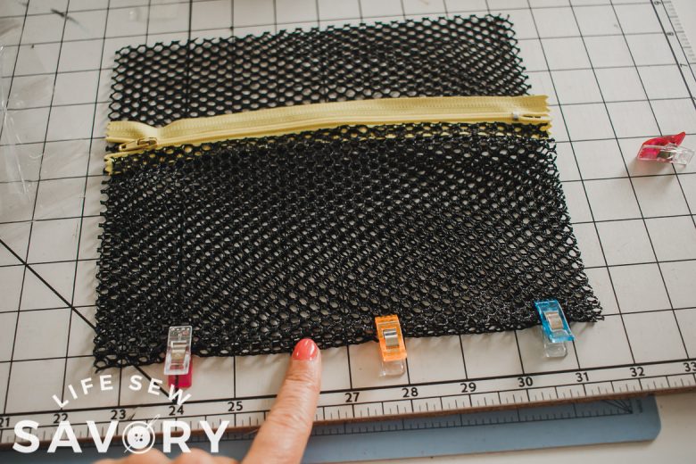 line up pocket bottom