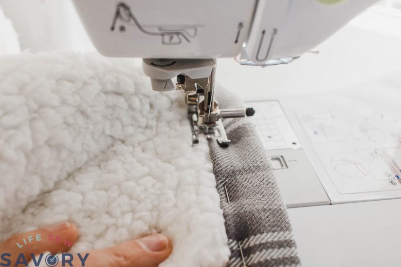 sewing blanket binding