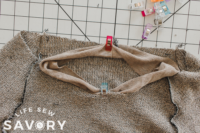 clip front and back of neckband