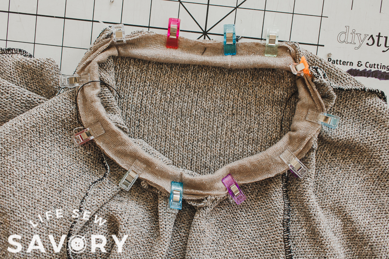 clip all the way around