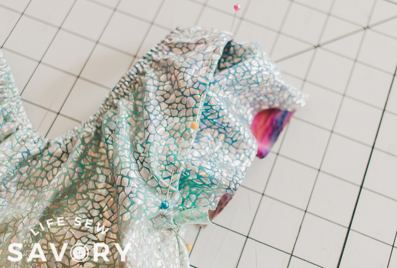 flutter sleeve for leotard