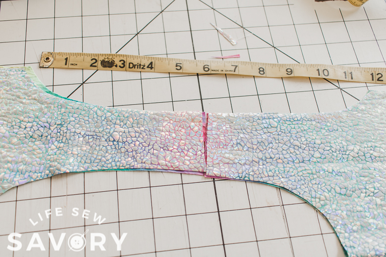 match shoulder seams