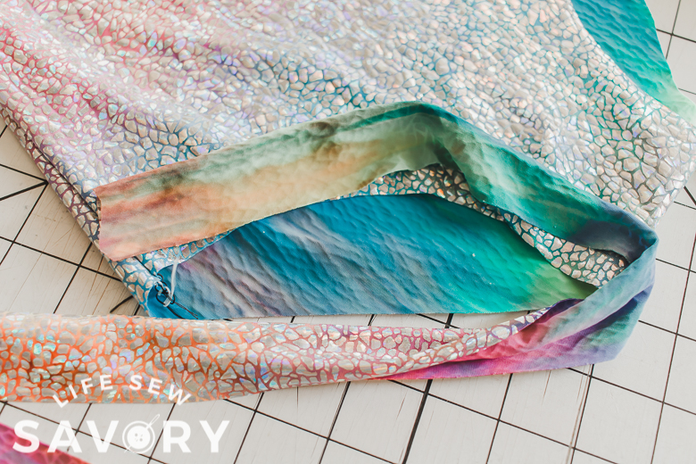 add leg bands to leg openings