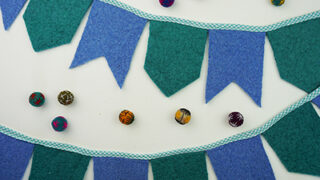 Image for Wool Felt Banner DIY from Upcycled Sweaters