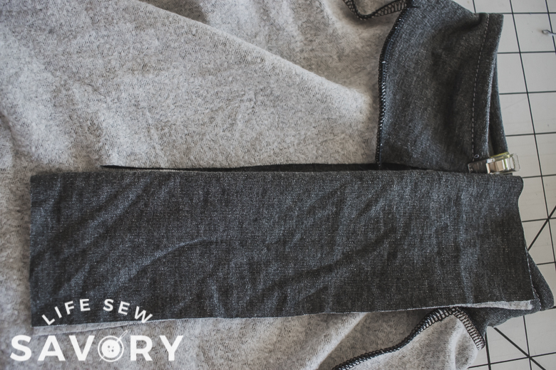 center of placket with center cut