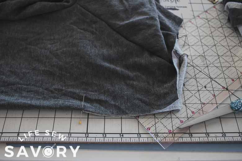 cut six inches down to prep