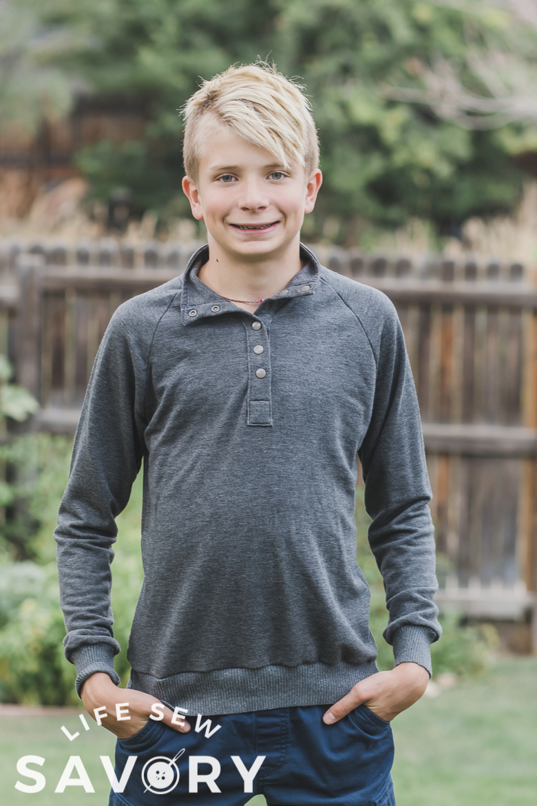 snap placket sewing tutorial