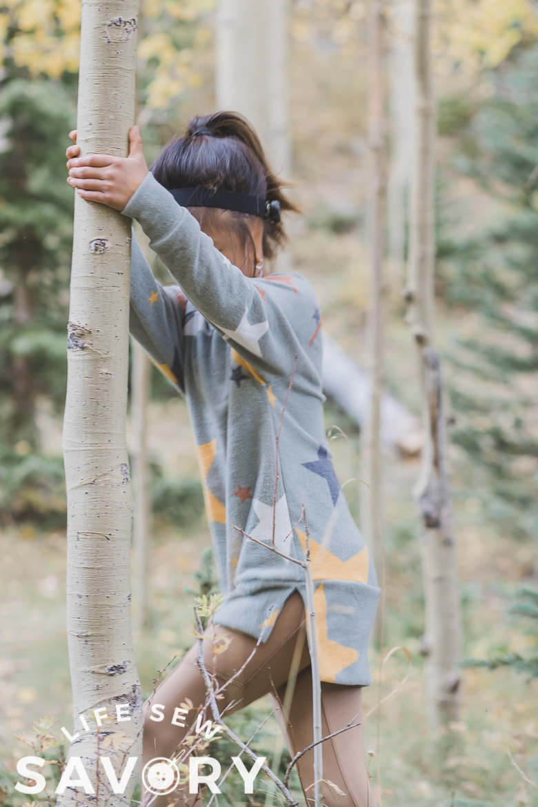 fun hem detail with a split hem