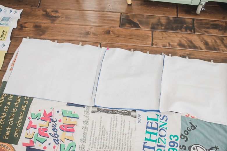 continue adding to the quilt shape