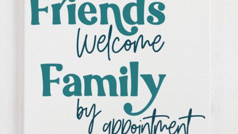 friends welcome