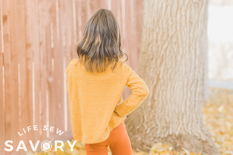 fall cardigan sewing tutorial