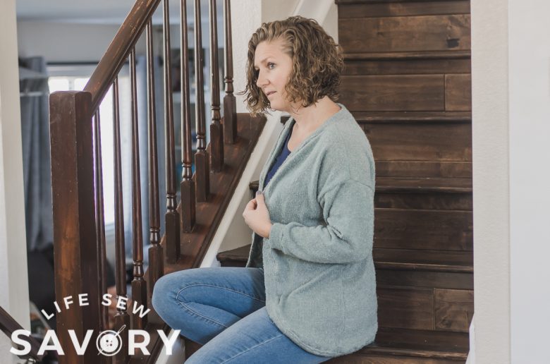 diy cozy cardigan