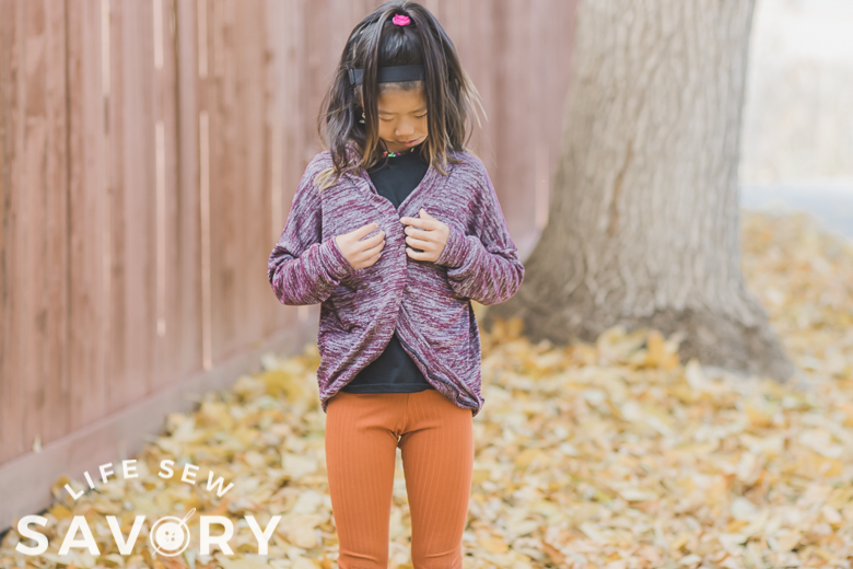 how to sew a cardigan