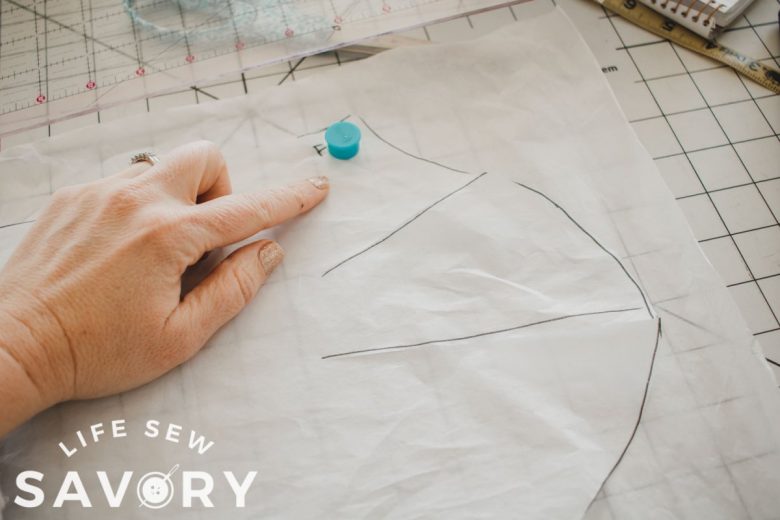 open spread for sleeve