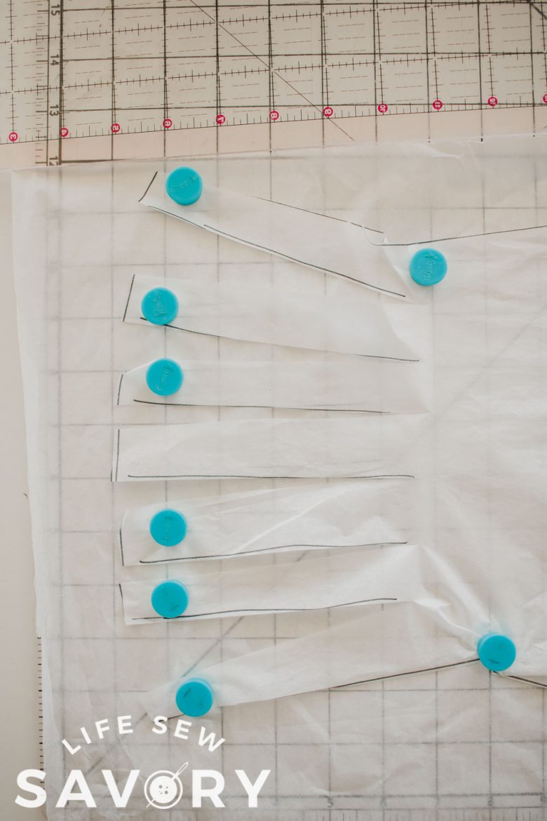 use weights to hold open spread