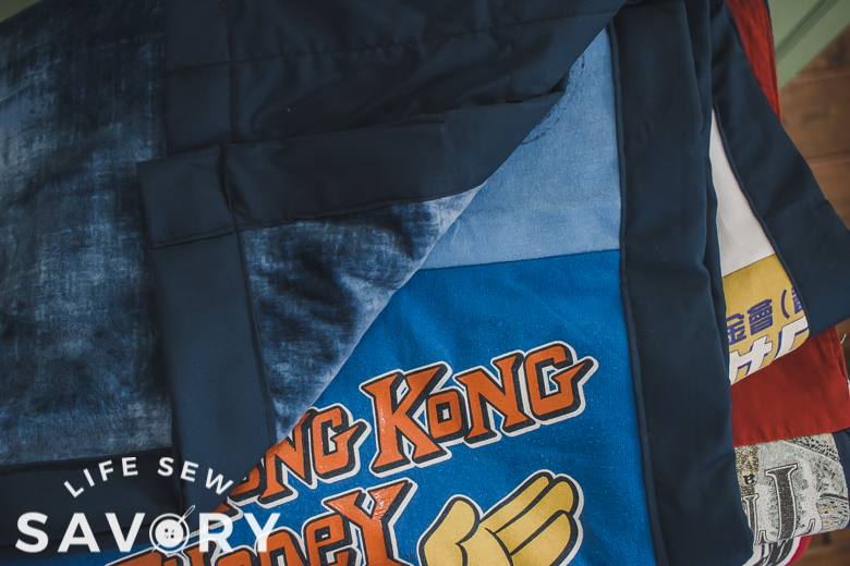 how to sew a t-shirt quilt