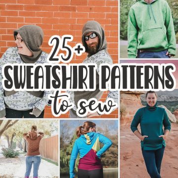 pdf patterns to sew sweatshirts